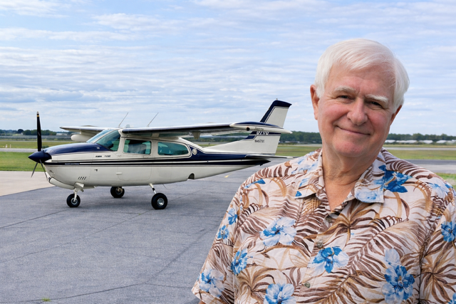Paul Fahey with his Centurion.